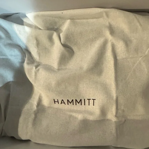 NWT Hammitt *VIP Large* Black Leather w/ Gunmetal Hardware | Crossbody Strap - Picture 3 of 5